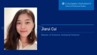 Jiarui Cui; Master of Science; Actuarial Science