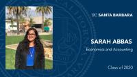 SARAH ABBAS, Economics and Accounting