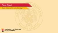 Tarig Abasit, Master of Science, Information Technology