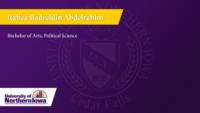 Rafiea Badreldin Abdelrahim; Bachelor of Arts; Political Science