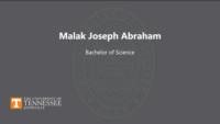 Malak Joseph Abraham Bachelor of Science