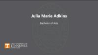 Julia Marie Adkins Bachelor of Arts